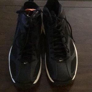 Nike football cleats drifit black